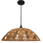 ⁦نجف مودرن بني E27*1 مقاس 650 ملم⁩ - الصورة ⁦3⁩