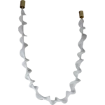 ⁦نحف مودرن زيتي لون الانارة اصفر 48 واط⁩ - الصورة ⁦2⁩