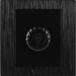 ⁦مفتاح دايمر لمبة 1000 واط لون اسود حجري توفل⁩ - الصورة ⁦5⁩