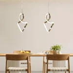 علاقي مودرن ذهبي لون الانارة 3 اضاءات W12