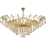 ⁦نجف مودرن ذهبي E14*36L⁩ - الصورة ⁦3⁩