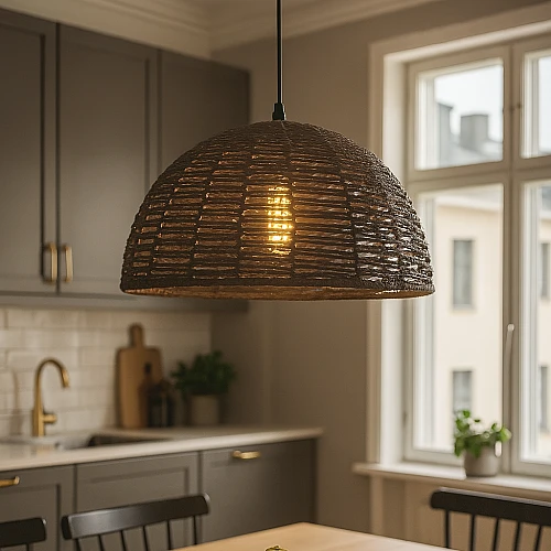 LDZGWVHAVWjia0CFqusQxqfHKalQY4QnIgHmH2rYFWXAjVtH-500x500 نجف مودرن اسود E27*1 مقاس 50 سم - الصورة 1