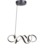 ⁦علاقي مودرن اسود لون الانارة 3 اضاءات واط 55⁩ - الصورة ⁦3⁩