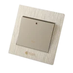 مفتاح مكيف مربع 45 امبير لون ذهبي ملكي توفل