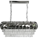 ⁦نجف مودرن ذهبي E14*10L مقاس 80*30 سم⁩ - الصورة ⁦2⁩