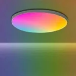 ⁦لطش السقف الدائري الذكي يعمل بالتطبيق تويا لون الانارة ملون RGB القدرة 24 واط قطر 30 سم⁩ - الصورة ⁦6⁩