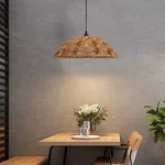 نجف مودرن بني E27*1 مقاس 50 سم