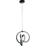 ⁦علاقي مودرن اسود لون الانارة 3 اضاءات 20 واط⁩ - الصورة ⁦4⁩