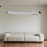 نجف كلاسيك اسود لون الانارة اصفر 18 واط قطر 140 سم