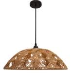 ⁦نجف مودرن بني E27*1 مقاس 50 سم⁩ - الصورة ⁦2⁩