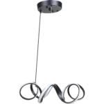 ⁦علاقي مودرن اسود لون الانارة 3 اضاءات واط 55⁩ - الصورة ⁦5⁩