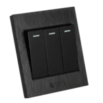 مفتاح ثلاثي لون اسود حجري تصميم عملي مميز توفل