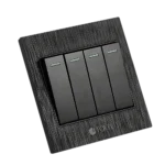 مفتاح رباعي لون اسود حجري توفل