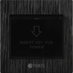 ⁦مفتاح كهرباء ابو كرت 32 امبير لون اسود حجري توفل⁩ - الصورة ⁦3⁩