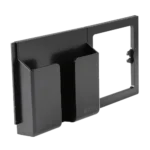 حامل جوال على الفريم لون اسود حجري توفل