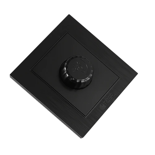 T1-TG-1000W-BK (3)-500x500w مفتاح دايمر لمبة 1000 واط لون اسود حجري توفل - الصورة 1