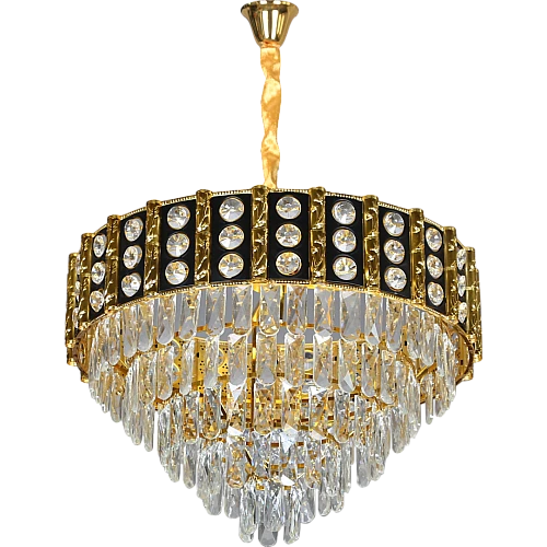 TEYR1OfViZ1Dg7tAXifKin6IFMd0QLHXPjLQCCmFOjEf-500x500h علاقي مودرن ذهبي E14*9 مقاس 600 ملم - الصورة 1