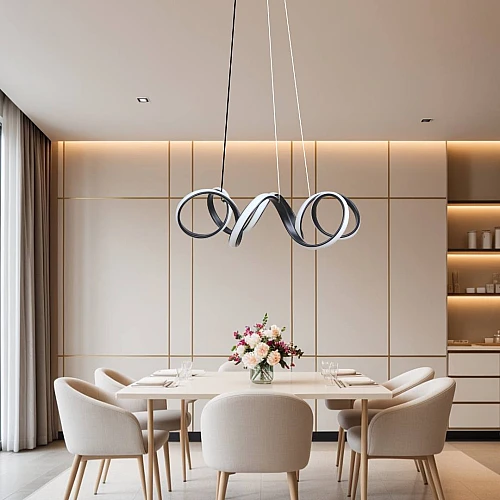 TvOxrPule2cXtXnW64iCJXjnSlRp6eZYcrETm0p4z-500x500 علاقي مودرن اسود لون الانارة 3 اضاءات واط 55 - الصورة 1