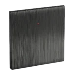 مفتاح سخان مربع 20 امبير لون اسود بيانو بلاتيني