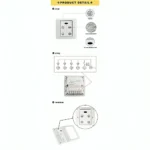 ⁦مفتاح لمبة رباعي تحكم عن بعد بالريموت كنترول سهل الاستخدام البديل الامثل⁩ - الصورة ⁦3⁩