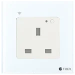 ⁦فيش جداري 13 امبير ذكي تحكم عن بعد WiFi سهل الاستخدام يعمل باللمس تحكم بالجوال متوافق مع اليكسا وجوجل هوم توفل⁩ - الصورة ⁦6⁩