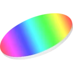 ⁦لطش السقف الدائري الذكي يعمل بالتطبيق تويا لون الانارة ملون RGB القدرة 24 واط قطر 30 سم⁩ - الصورة ⁦5⁩