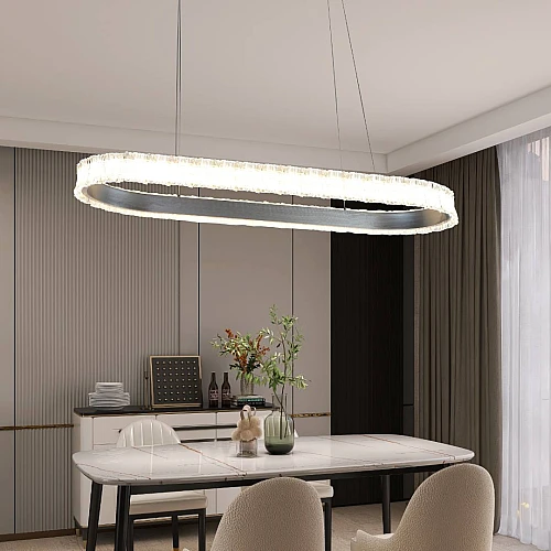 WAYXjJFG83OBggonrwOnZUnmARgnUj6saSoZBSdZC4Xp3vR7EmdKy-500x500 نجف مودرن فضي لون الانارة 3 اضاءات 1000*350 95 واط - الصورة 1