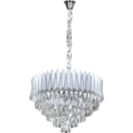 ⁦علاقي مودرن فضي E14*9 مقاس 600 ملم⁩ - الصورة ⁦2⁩