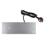 ⁦توصيلة أفياش مكتبية دفن مخفية بغطاء فضي سحاب و منافذ Tyep-C-USB + كمبيوتر + HDMI توفل (Toefl)⁩ - الصورة ⁦2⁩