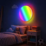 لطش السقف الدائري الذكي يعمل بالتطبيق تويا لون الانارة ملون RGB القدرة 24 واط قطر 30 سم