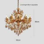 ⁦نجف ذهبي مع كوفي شمعدان⁩ - الصورة ⁦3⁩