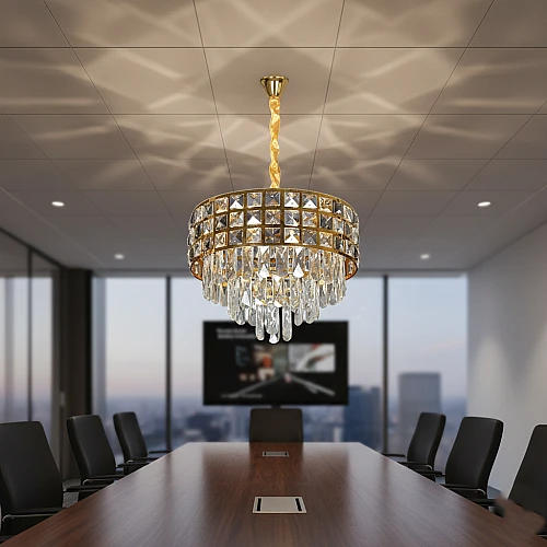 ZHCOr9n0ZMrdtveCgdhDnwhjrnbMYbc-500x500 نجف مودرن ذهبي E14*5 مقاس 400 ملم - الصورة 1