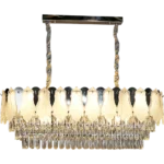 نجف مودرن ذهبي 1000*350 E14*14L