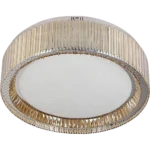 ⁦نجف مودرن فضي لون الانارة 3 اضاءات 65 واط قطر 500 ملم⁩ - الصورة ⁦2⁩