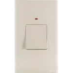 مفتاح مكيف مستطيل 45 امبير لون بيانو لولي