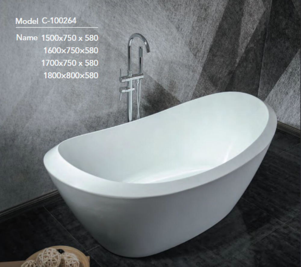 c130188b-5faf-499d-974b-7830311b1e37-1000x887 مغطس كلاسك لون ابيض مقاس 170*75 ارتفاع 580 بضمان عشر سنوات - الصورة 1