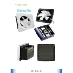 ⁦مروحة شفط 10 بوصة مقاس الدفن (30*30) سم⁩ - الصورة ⁦2⁩