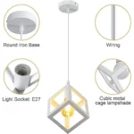 ⁦علاقي مفرد ابيض E27*1L⁩ - الصورة ⁦4⁩