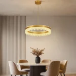 علاقي مودرن ذهبي لون الانارة 3 اضاءات واط 55 مقاس 400 ملم