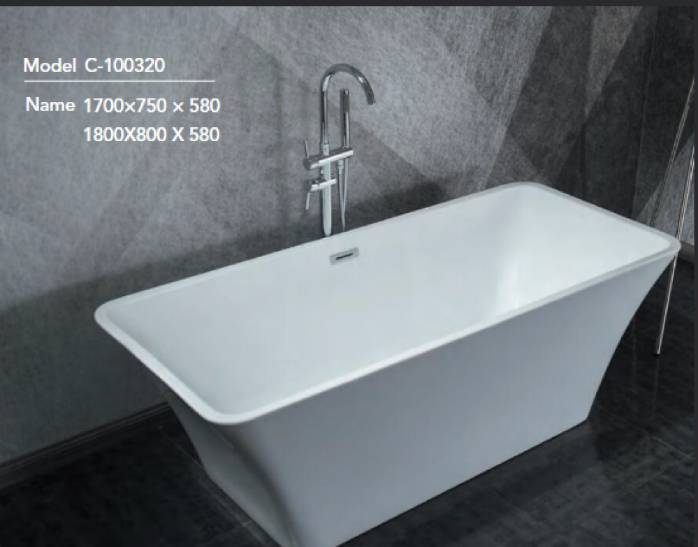 f2372961-78e8-40b4-8109-cacb4ad7bef5-1000x783 مغطس كلاسك لون ابيض مقاس 170*75 ارتفاع 580 بضمان عشر سنوات - الصورة 1