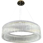 ⁦علاقي مودرن ذهبي لون الانارة 3 اضاءات واط 95 مقاس 800 ملم⁩ - الصورة ⁦2⁩