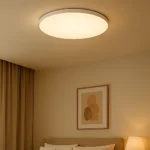 ⁦لطش دائري ابيض لون الانارة 3اضاءات قطر 36 سم 24 واط⁩ - الصورة ⁦3⁩