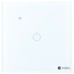 ⁦مفتاح مفرد ذكي تحكم عن بعد WiFi سهل الاستخدام يعمل باللمس تحكم بالجوال متوافق مع اليكسا وجوجل هوم توفل⁩ - الصورة ⁦6⁩