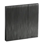 مفتاح ثلاثي لون اسود بيانو بلاتيني