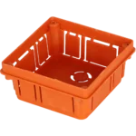 علبة قسام بلاستيك برتقالي مربع 10*10