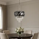 علاقي مودرن فضي E14*3