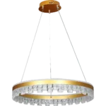 ⁦علاقي مودرن ذهبي لون الانارة 3 اضاءات واط 85 مقاس 600 ملم⁩ - الصورة ⁦2⁩