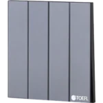 مفتاح رباعي لون بيانو جرافيت رويال