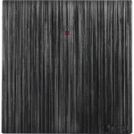 مفتاح مكيف مربع 45 امبير لون اسود بيانو بلاتيني