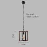 ⁦علاقي مودرن اسود E27*1⁩ - الصورة ⁦2⁩